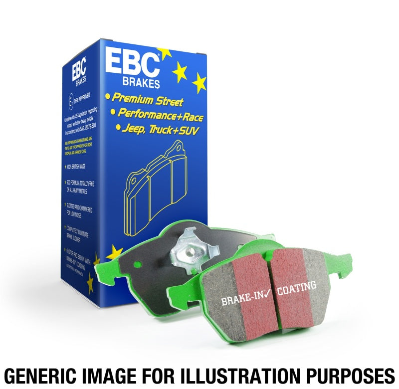 EBC 2016+ Mini Cooper Clubman (F54) 1.5L Turbo Greenstuff Rear Brake Pads