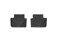 Load image into Gallery viewer, WeatherTech 04+ BMW X3 Rear Rubber Mats - Black