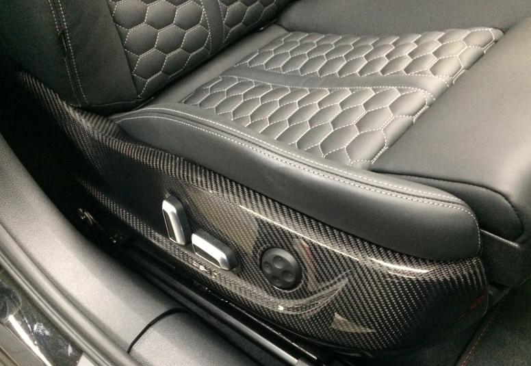 ABT - Audi C7.5 Audi A6, S6 Carbon Fiber Seat Frame Covers