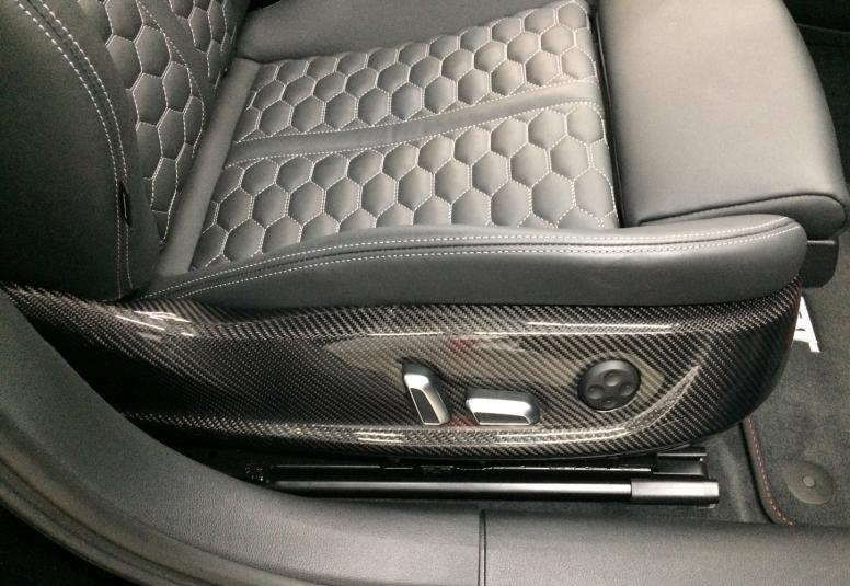 ABT - Audi C7.5 Audi A6, S6 Carbon Fiber Seat Frame Covers