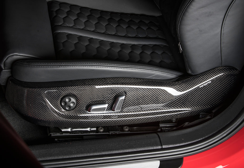 ABT - Audi C7.5 Audi A6, S6 Carbon Fiber Seat Frame Covers