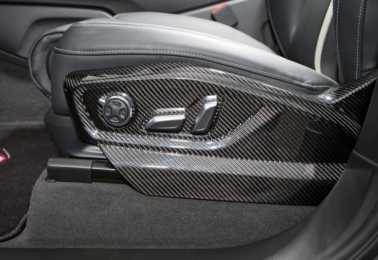 ABT - 4M Audi Q7 Carbon Fiber Seat Frame Covers