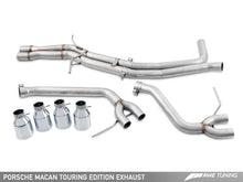 Load image into Gallery viewer, AWE Tuning Porsche Macan Touring Edition Exhaust System - Chrome Silver 102mm Tips