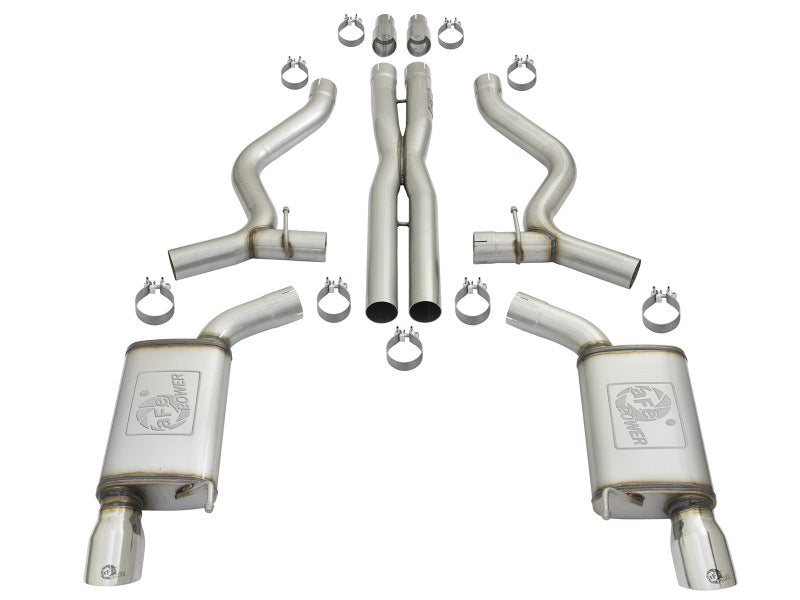 aFe MACHForce XP 3in-2.5in 304SS Exhaust Cat-Back 15-20 Audi S3 L4-2.0L (t) - Polished Tips