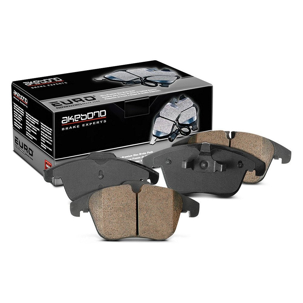 Akebono Euro Ceramic Front Brake Pads - Audi 8R Q5, SQ5 2.0T, 3.0L TDI, 3.0T