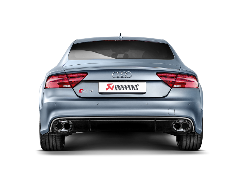 Akrapovic Evolution Titanium Catback Exhaust System - Audi C7 RS7