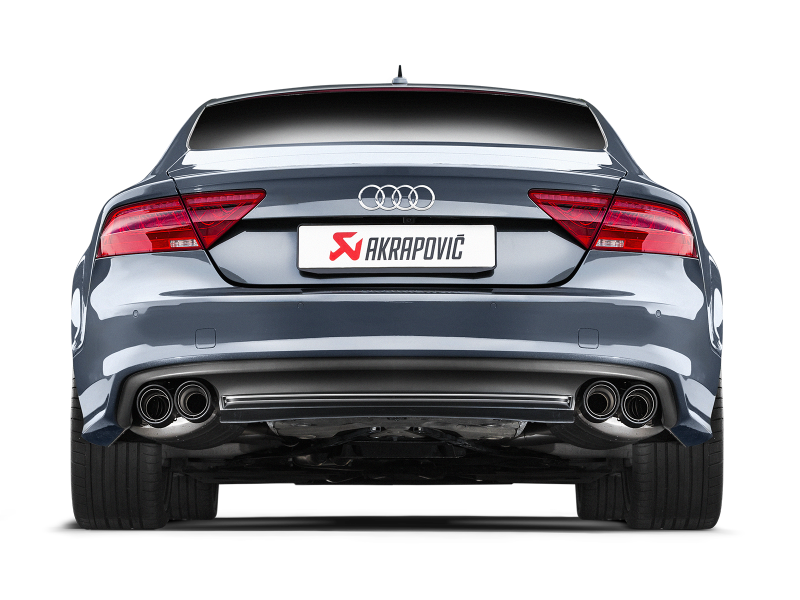 Akrapovic Evolution Titanium Catback Exhaust System - Audi C7 S6, S7