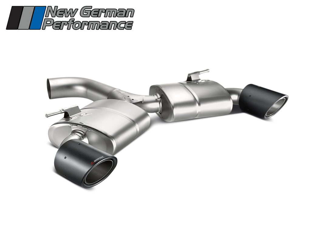 Akrapovic Titanium Slip On Race Line Exhaust System - VW Mk7 GTI 2.0T