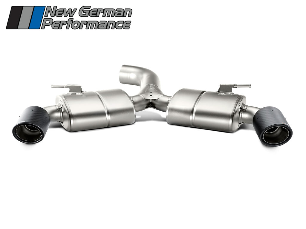 Akrapovic Titanium Slip On Race Line Exhaust System - VW Mk7 GTI 2.0T