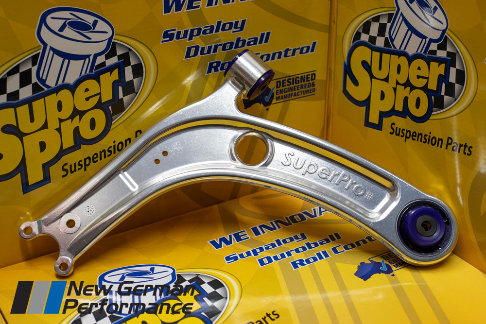 SuperPro Control Arms - Performance Lightweight Alloy - Mk7/Mk7.5 Golf, GTI, Golf R, Audi 8V A3, S3, RS3