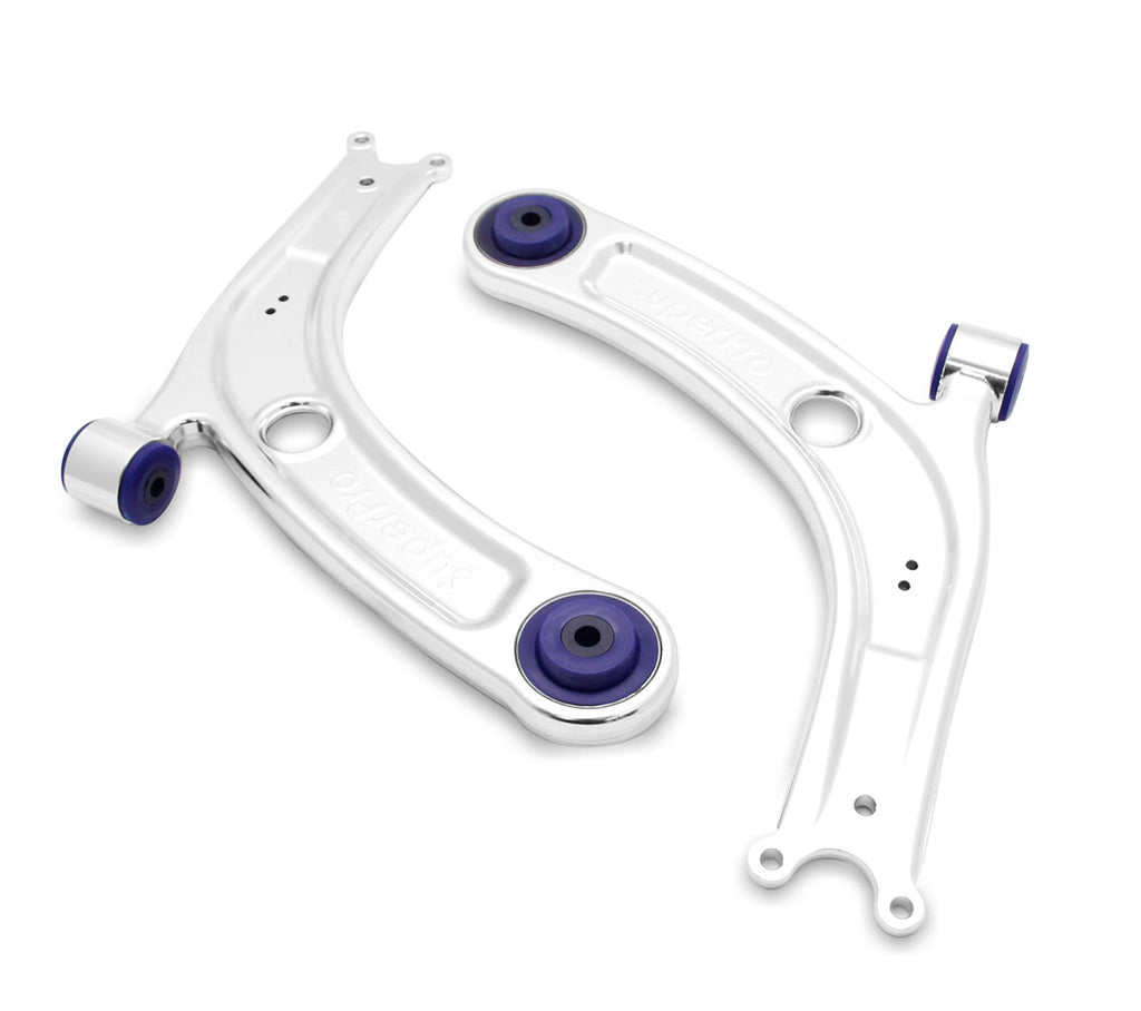 SuperPro Control Arms - Performance Lightweight Alloy - Mk7/Mk7.5 Golf, GTI, Golf R, Audi 8V A3, S3, RS3