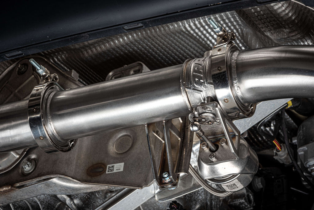 APR EXHAUST - CATBACK SYSTEM - RIGHT VALVE - 982 718 BOXSTER, CAYMAN 2.0T AND 2.5T