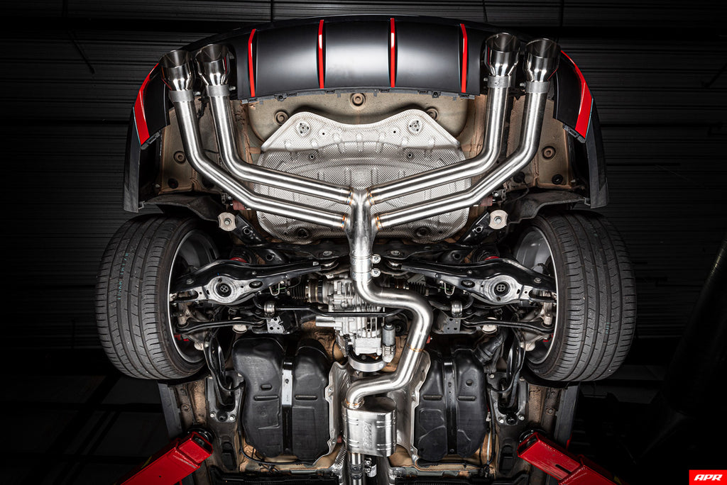 APR Valveless Catback Exhaust System for the Audi 8V S3