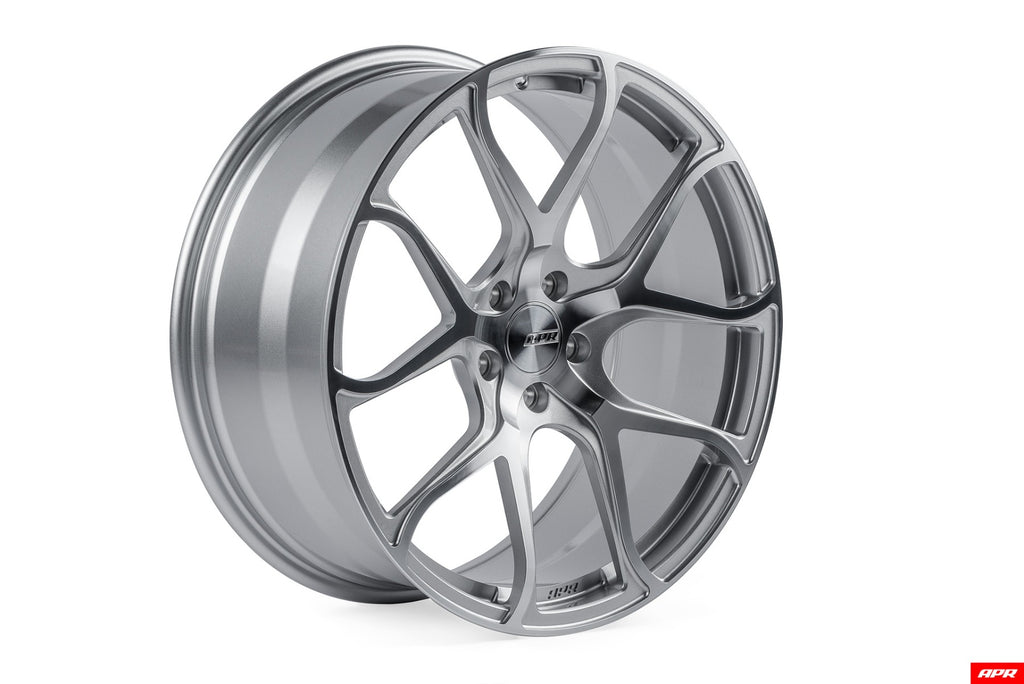 APR S01 Forged Wheel - Hyper Silver Machined Face - 5x112, 20x9" ET42 - NLA