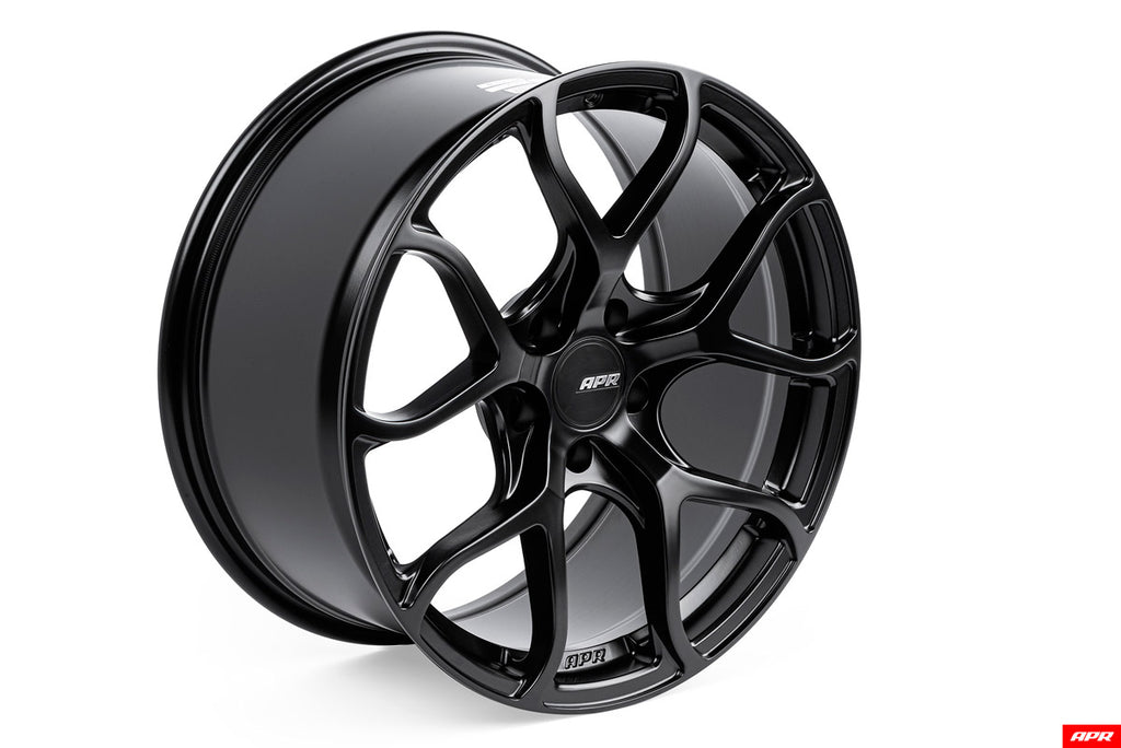 APR A01 Flow Formed Wheel - Satin Black - 5x112, 18x8.5" ET45