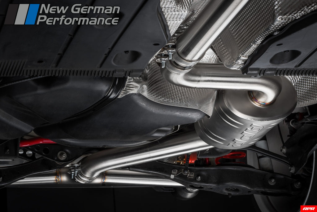 APR MK7 GTI Catback Exhaust System With Muffler