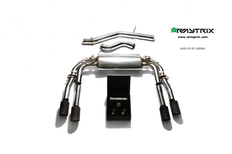 Armytrix Cat-Back Exhaust System - Audi 8V S3