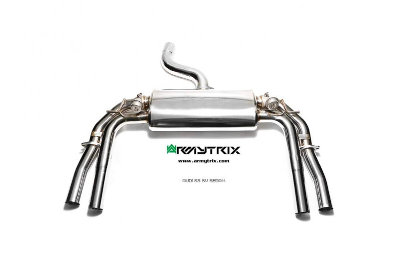 Armytrix Cat-Back Exhaust System - Audi 8V S3