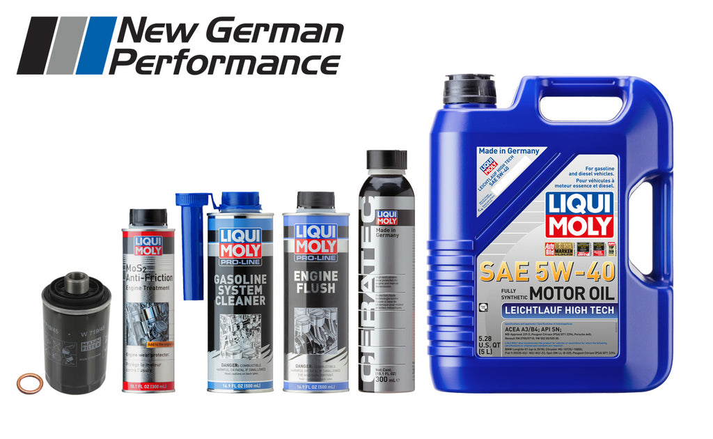 Ultimate Oil Change Kit - VW/Audi Gen1 & Gen 2 2.0T TSI - LIQUI MOLY Leichtlauf