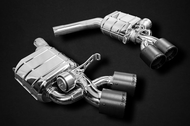 Capristo Audi C8 RS6, RS7 Valved Exhaust with Carbon Fiber Tips