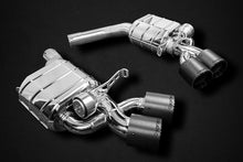 Load image into Gallery viewer, Capristo Audi C8 RS6, RS7 Valved Exhaust with Carbon Fiber Tips