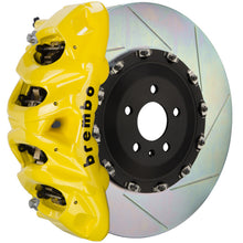 Load image into Gallery viewer, Brembo 17-20 F150 Raptor Front GT BBK 8 Piston Cast 412x38 2pc Rotor Slotted Type-1- Yellow