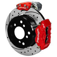 Load image into Gallery viewer, Wilwood Forged Dynalite Rear Electronic Parking Brake Kit 12.19in Rotor New Style Bronco - Red