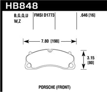 Load image into Gallery viewer, Hawk 14-19 Porsche 911 GT3/GT3 RS / 2016 Porsche Cayman GT4 DTC-70 Race Front Brake Pads