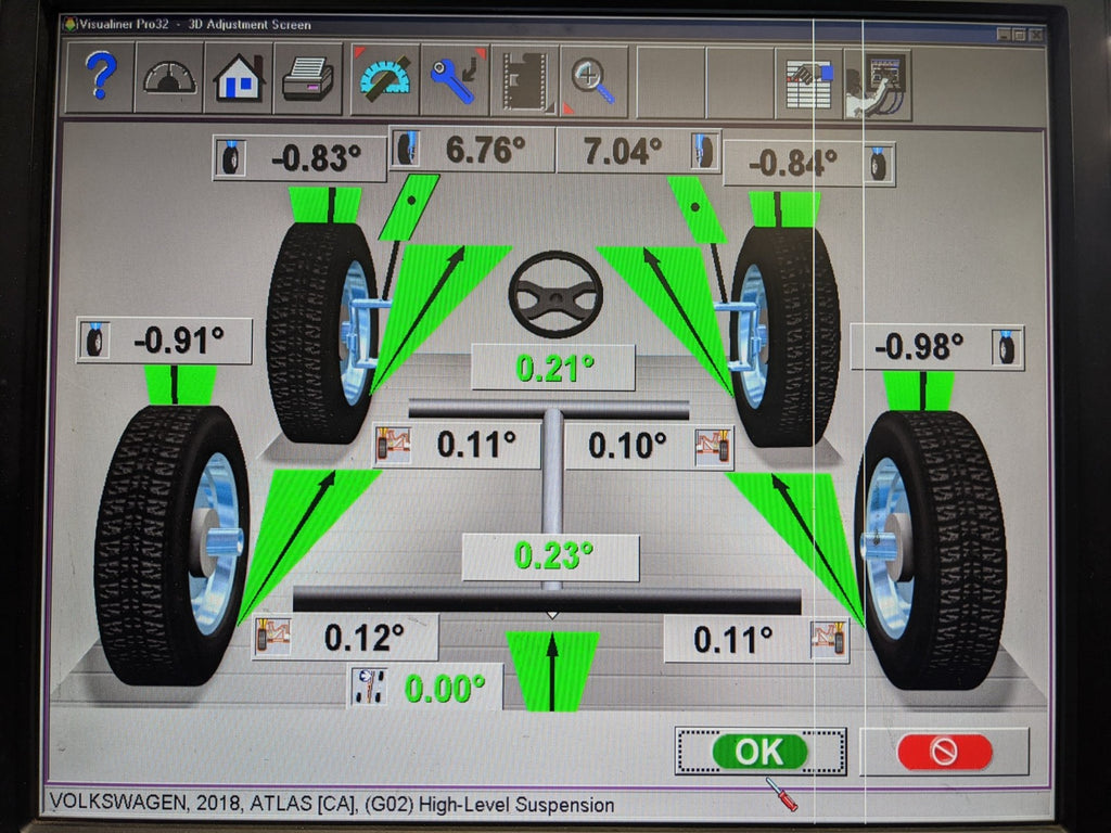 B2BFAB Camber Correcting Lift Kit - VW Atlas, Atlas Cross Sport