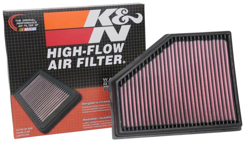 K&N 2019 BMW X5 M50D L6-3.0L DSL Turbo Replacement Air Filter