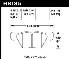 Load image into Gallery viewer, Hawk 1989-1995 BMW 525i HPS 5.0 Front Brake Pads