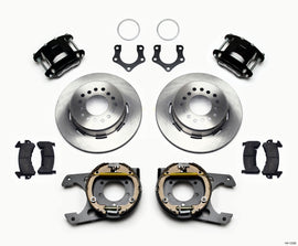Wilwood D154 P/S Park Brake Kit Mopar/Dana 2.50in Off w/Snap Ring Bearing