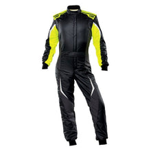 Load image into Gallery viewer, OMP Tecnica Evo Overall My21 Black/Yellow - Size 58 (Fia 8856-2018)