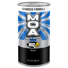 Load image into Gallery viewer, BG Products - Advanced Formula MOA 11oz can - Anti Sludging Oil Additive