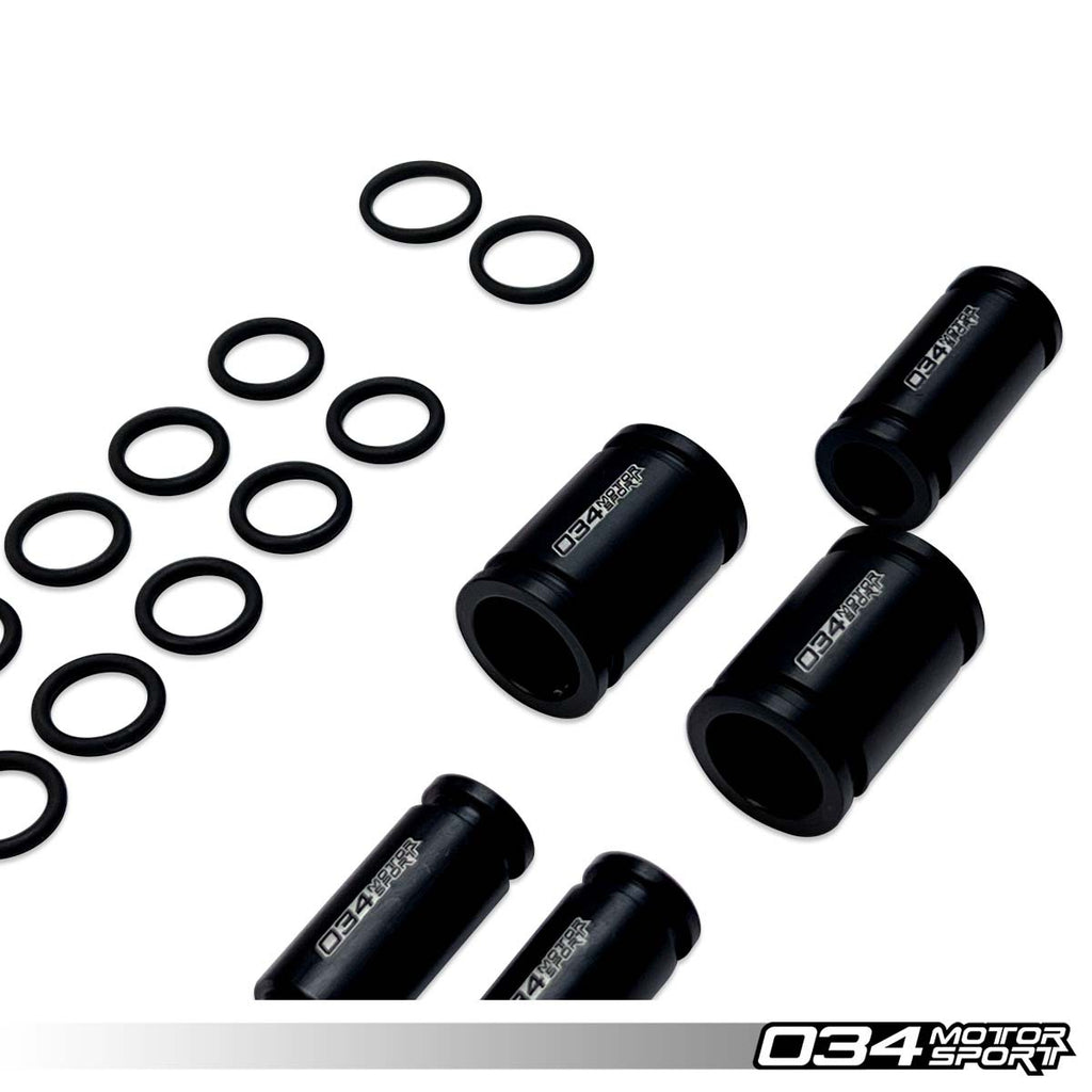 034MOTORSPORT BILLET ALUMINUM DSG OIL TUBE KIT, AUDI 8S TTRS AND 8V.5 RS3