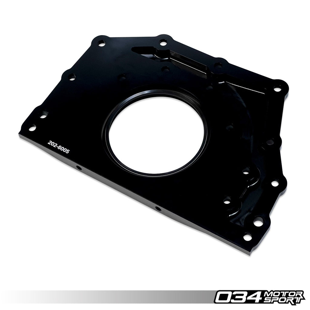 034MOTORSPORT BILLET ALUMINUM REAR MAIN SEAL, AUDI 2.7T V6