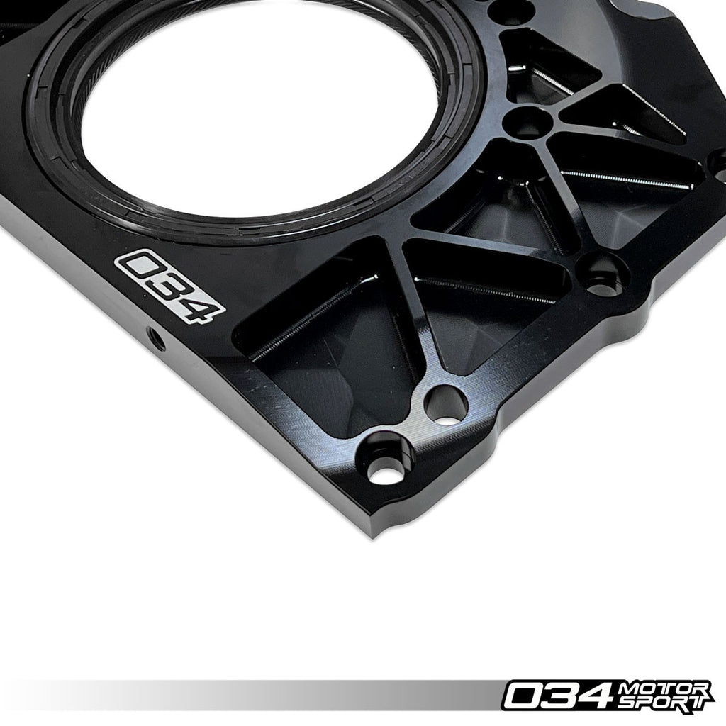 034MOTORSPORT BILLET ALUMINUM REAR MAIN SEAL, AUDI 2.7T V6