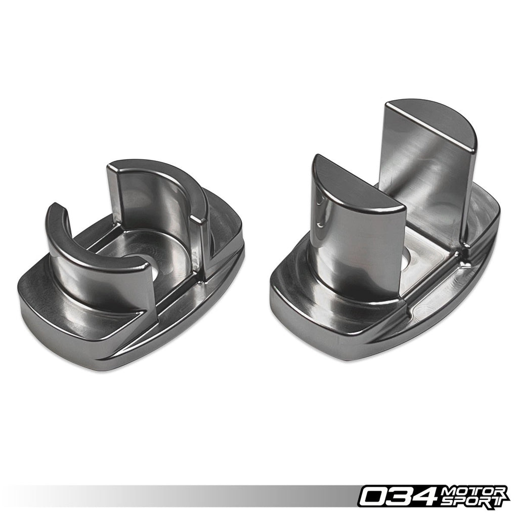 034MOTORSPORT BILLET ALUMINUM REAR SUBFRAME MOUNT INSERT KIT, B9/B9.5 AUDI Q5/SQ5