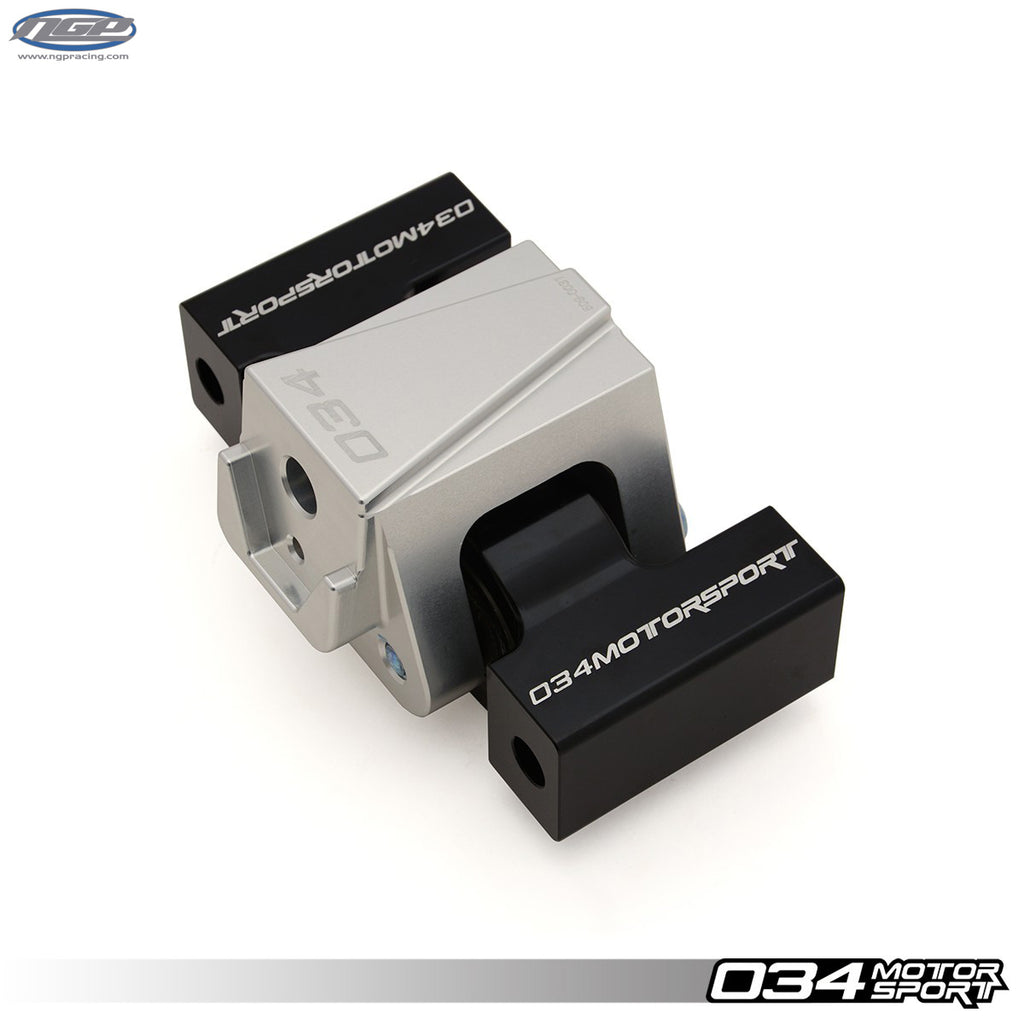 034 Motorsport - Billet Motorsport Engine Mount Pair, B8/B8.5 Audi A4/S4, A5/S5, Q5/SQ5