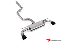 Load image into Gallery viewer, UNITRONIC CAT-BACK EXHAUST FOR MK7, MK7.5 GTI, BLACK TIPS