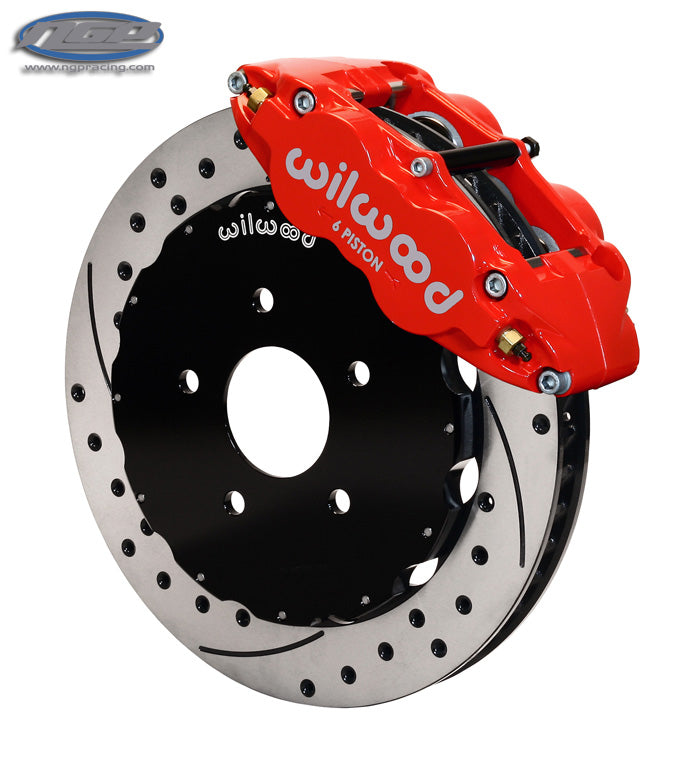 Wilwood 6-Piston Forged Superlite Big Brake Kit - Mk5 Rabbit / GTI / GLI, Mk6 GTI / GLI, 2012+ Beetle Turbo, Audi A3