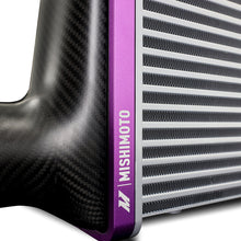 Load image into Gallery viewer, Mishimoto Universal Carbon Fiber Intercooler - Matte Tanks - 600mm Gold Core - C-Flow - GR V-Band