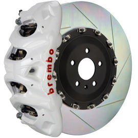 Brembo 02-08 G500/03-04 G55/09-18 G550 Fr GT BBK 8Piston Cast 412x38 2pc Rotor Slotted Type1-White
