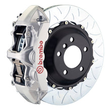 Load image into Gallery viewer, Brembo 03-07 H2 Rear GT BBK 4 Piston Cast 2pc 380x32 2pc Rotor Slotted Type-3-Silver