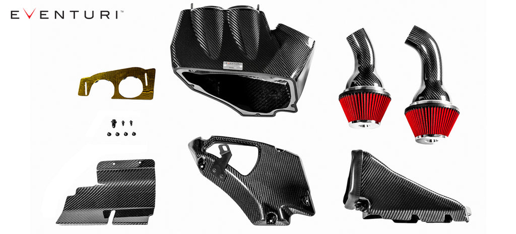 Eventuri Audi C7 RS6, RS7 4.0T Carbon Fiber Intake System