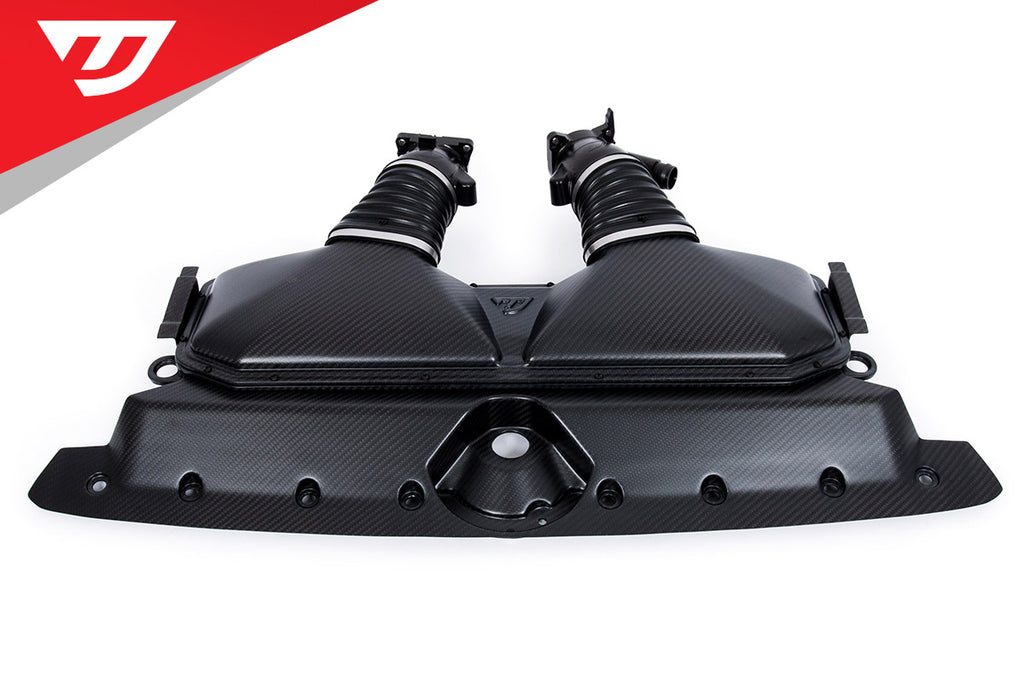 UNITRONIC MATTE CARBON FIBER INTAKE & TURBO INLETS FOR AUDI C8 RS 6/RS 7