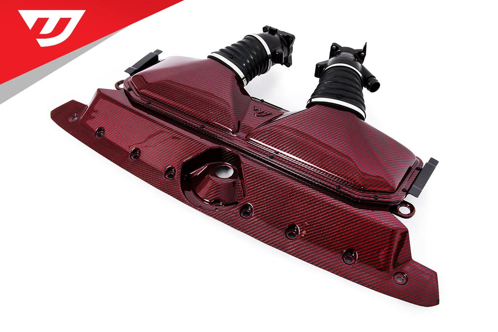 UNITRONIC RED CARBON KEVLAR INTAKE & TURBO INLETS FOR AUDI C8 RS6/RS7