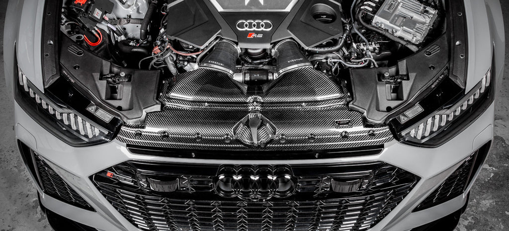 Eventuri Audi C8 RS6, RS7 Carbon Fiber Intake - Gloss Carbon