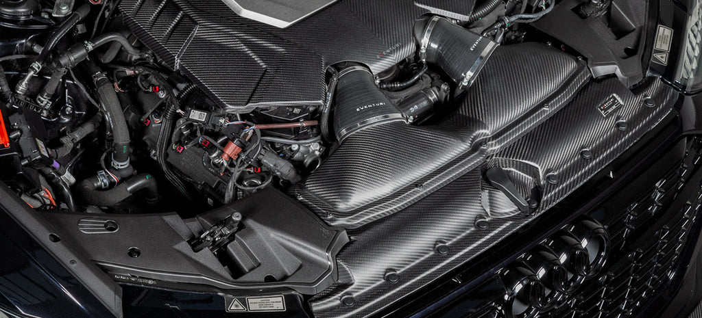 Eventuri Audi C8 RS6, RS7 Carbon Fiber Intake - Matte Carbon