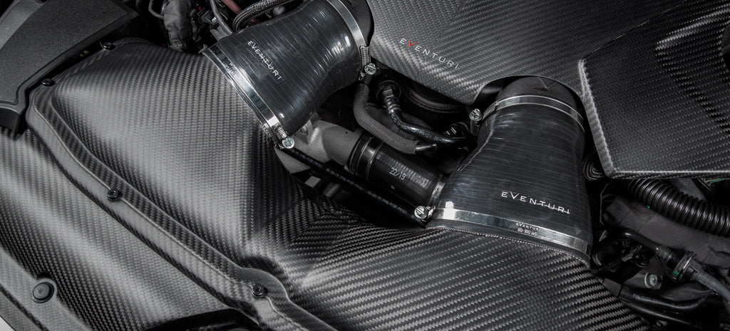 Eventuri Audi C8 RS6, RS7 Carbon Fiber Intake - Matte Carbon